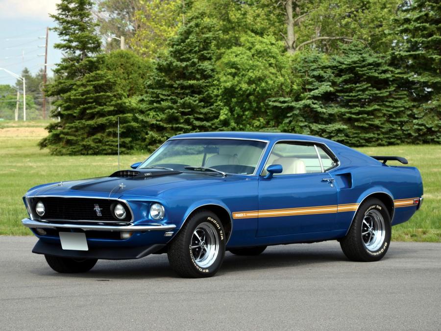  Ford Mustang Mach I 351 1969 года  (фото 2 из 10)